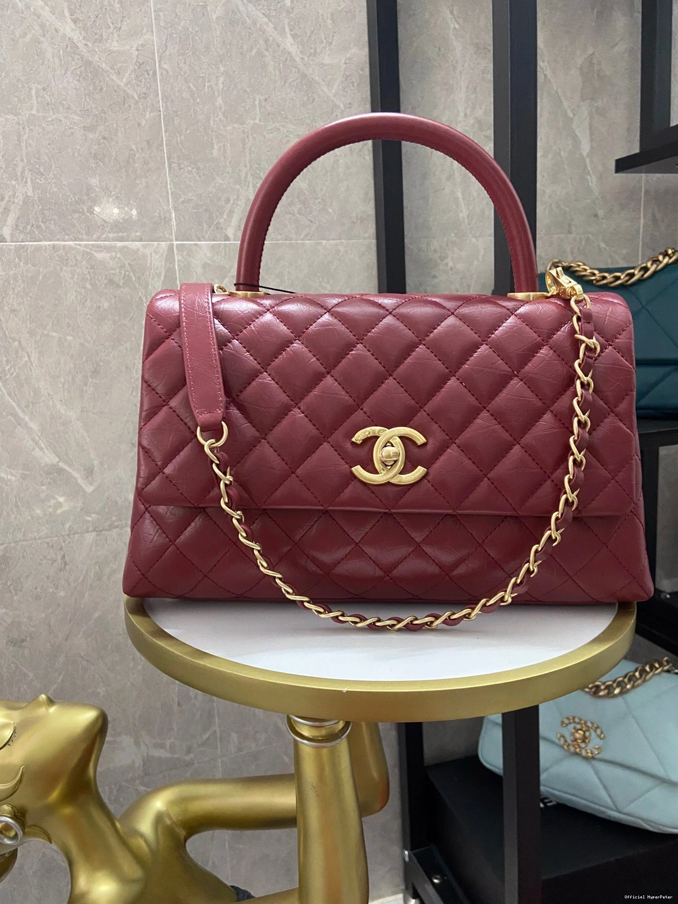 Hyper Peter CHANEL HANDLE COCO BAG 0816